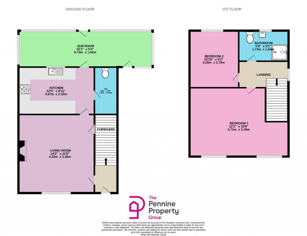 Floorplans For Park Avenue, Penistone, Sheffield