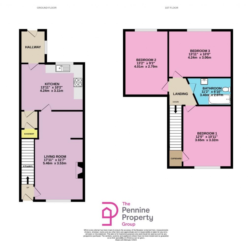 Floorplans For Don Street, Penistone