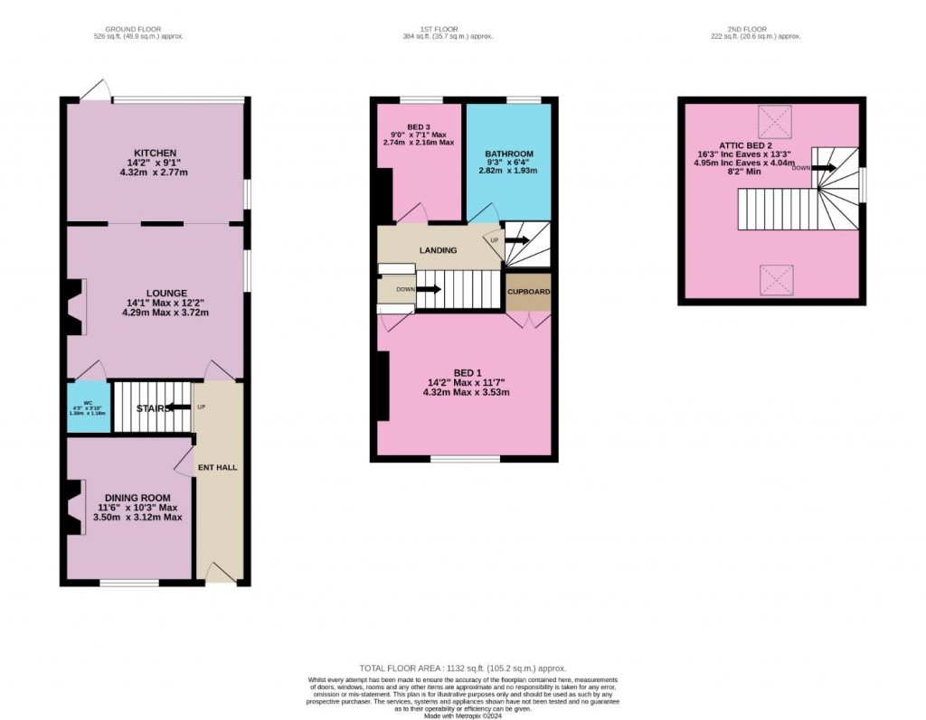 Floorplans For Don Street, Penistone