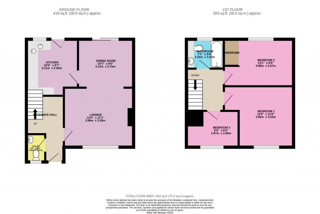 Floorplans For New Smithy Avenue, Thurlstone, Sheffield