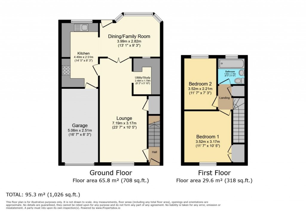 Floorplans For Copster Close, Thurgoland
