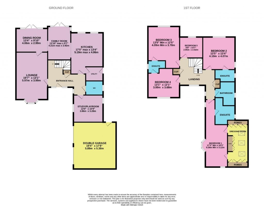 Floorplans For Church Drive, Hoylandswaine