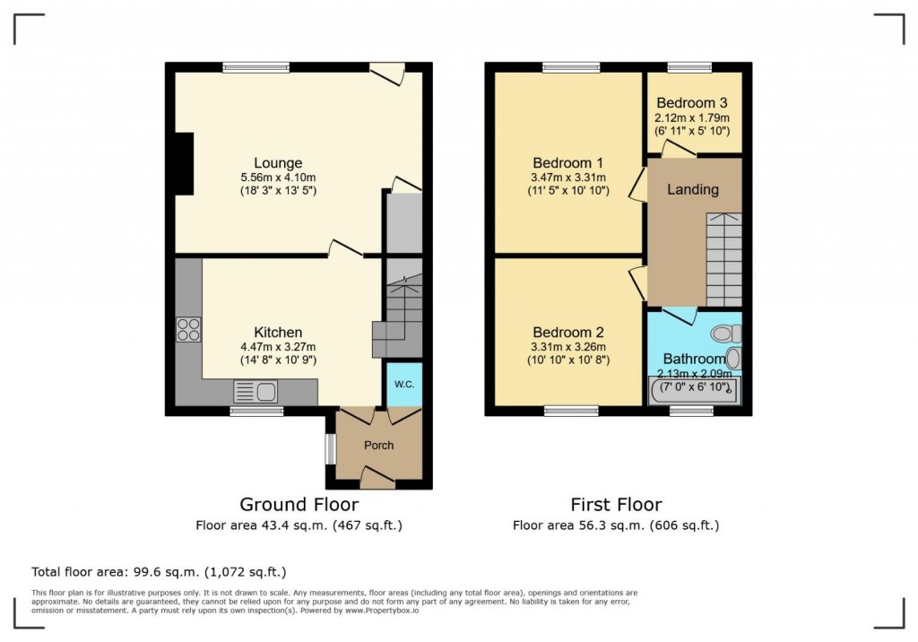 Floorplans For Langsett, Stocksbridge, Sheffield