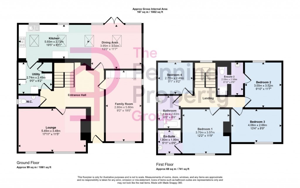Floorplans For Alsop House, 7 Beaumont Street, Emley, HD8 9RJ
