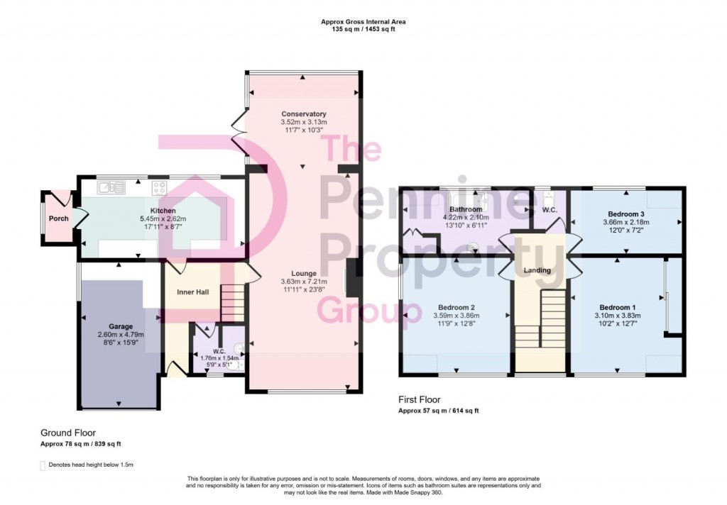 Floorplans For Highfields, Hoylandswaine