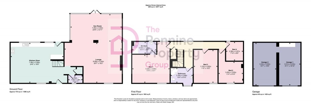 Floorplans For Home Farm Court, Wortley, S35 7DT