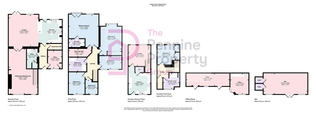 Floorplans For Mistyfield House, Church Hill, Royston, Barnsley