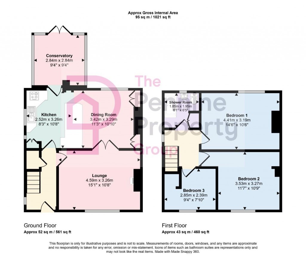 Floorplans For Victoria Street, Penistone, Sheffield