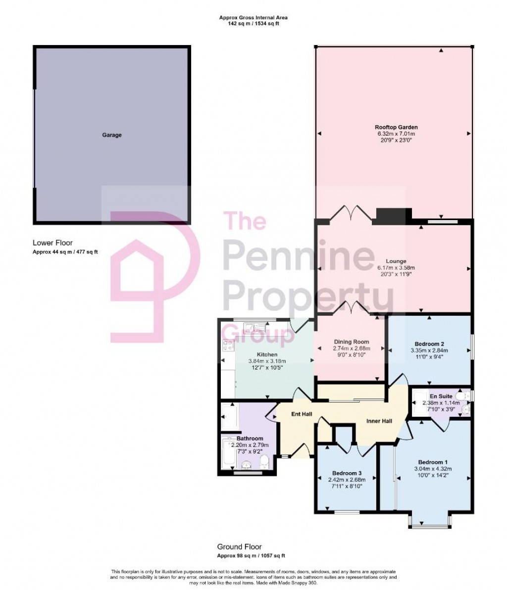 Floorplans For Gledhill Avenue, Cubley, Penistone