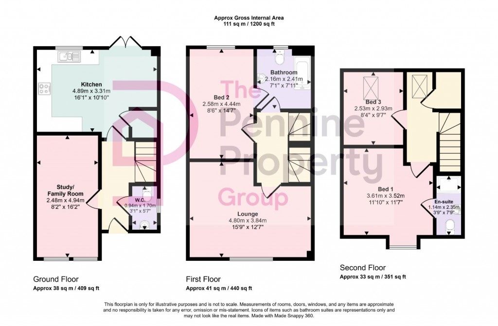 Floorplans For Ashtree Gardens, Millhouse Green