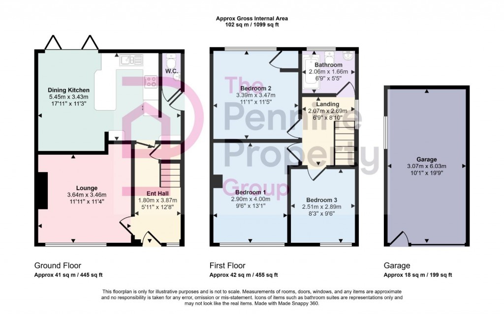 Floorplans For Gledhill Avenue, Penistone