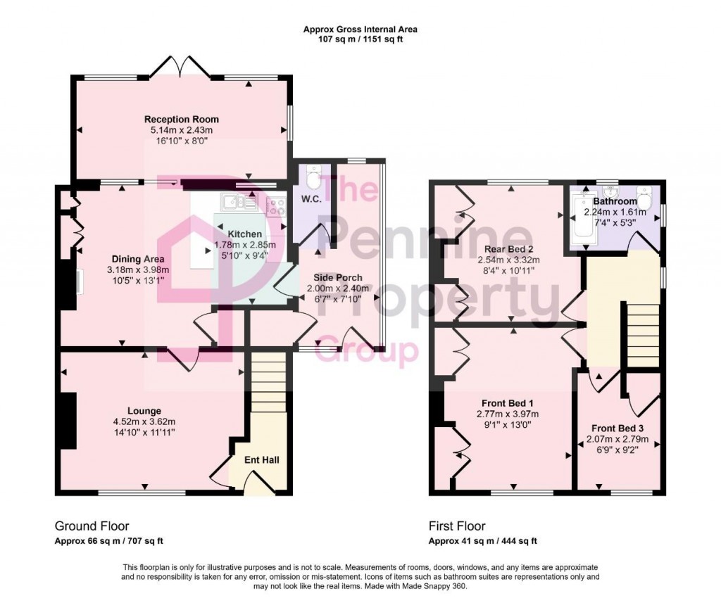 Floorplans For Mayfield, Oxspring