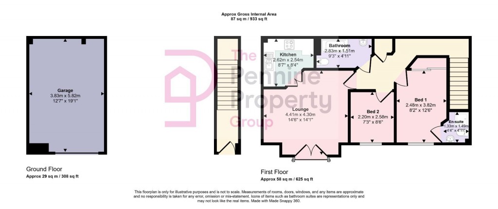 Floorplans For Belmont Drive, Penistone