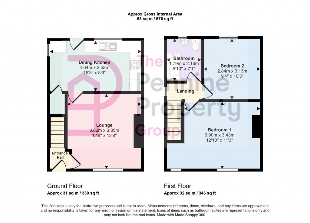 Floorplans For Barugh Green Road, Redbrook